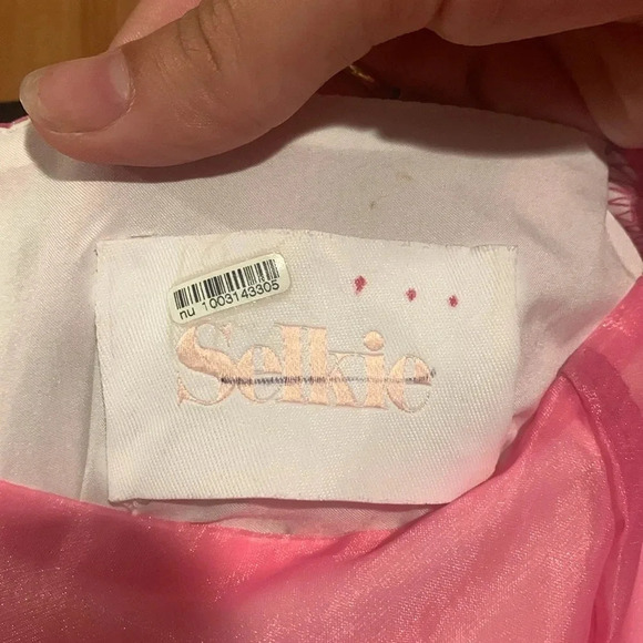 SELKIE Cali puff sleeve mini dress - Picture 3 of 6